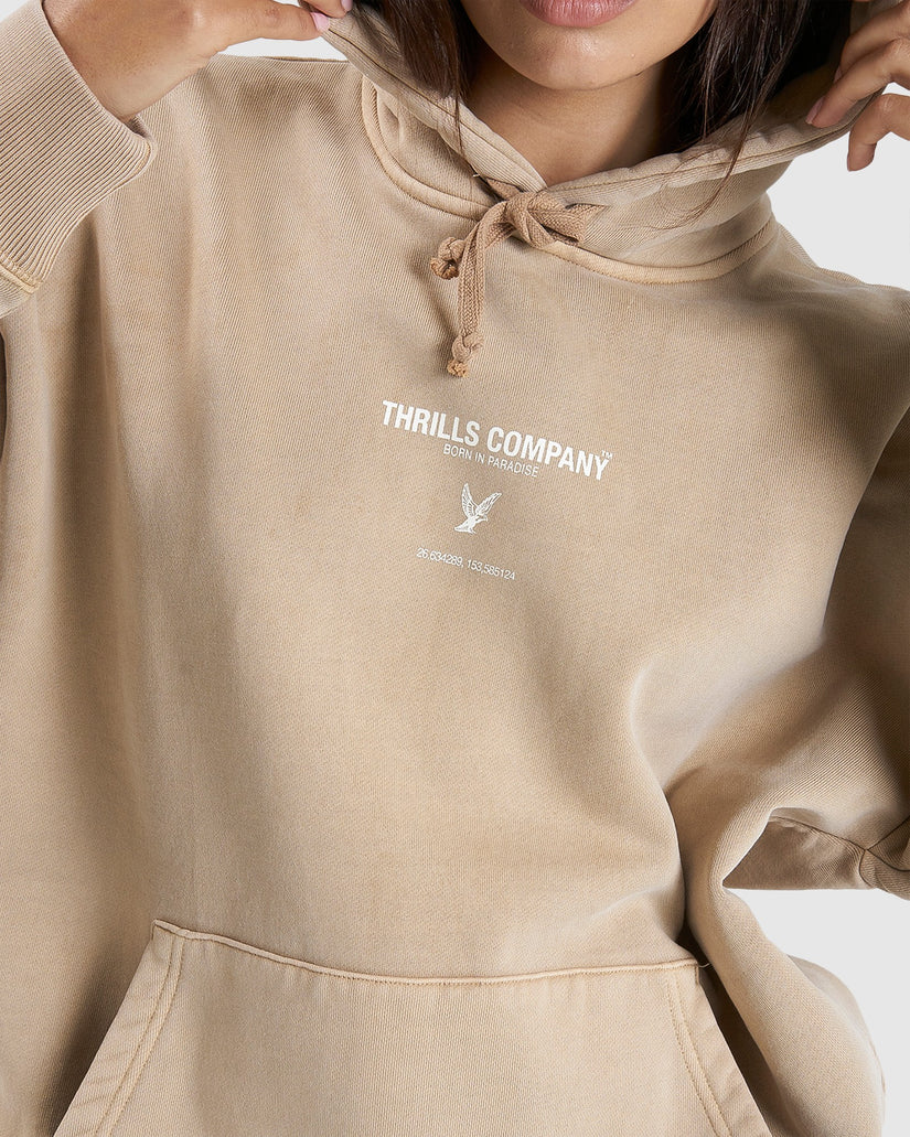 WOMENS HONOUR SLOUCH HOODIE