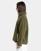 WOMENS CAMERON POLAR QUARTER ZIP FLEECE JUMPER