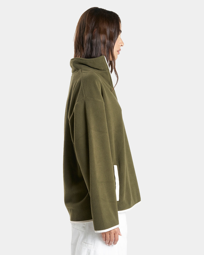 WOMENS CAMERON POLAR QUARTER ZIP FLEECE
