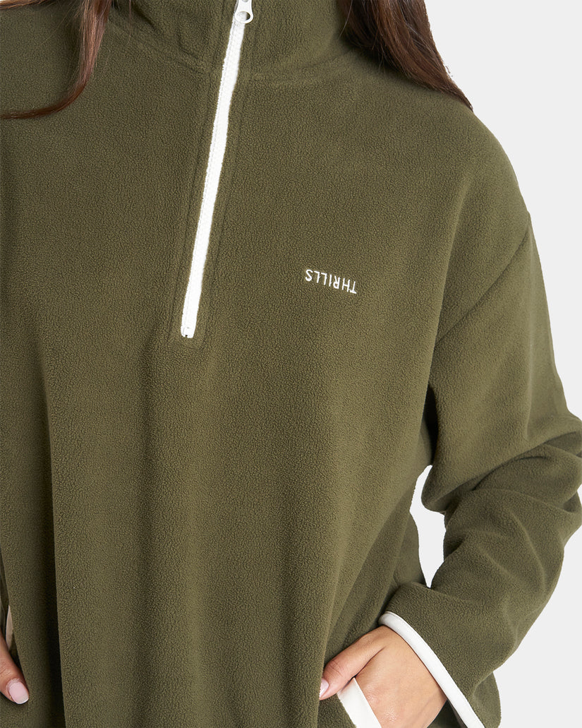 WOMENS CAMERON POLAR QUARTER ZIP FLEECE