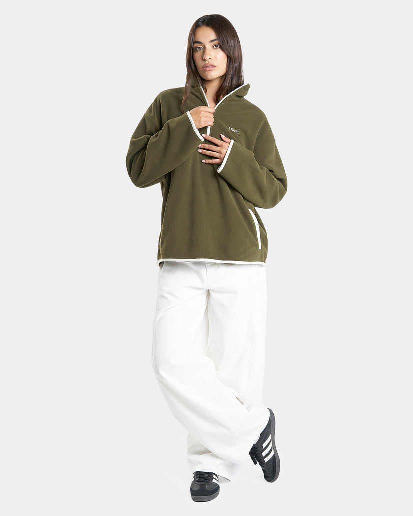 WOMENS CAMERON POLAR QUARTER ZIP FLEECE