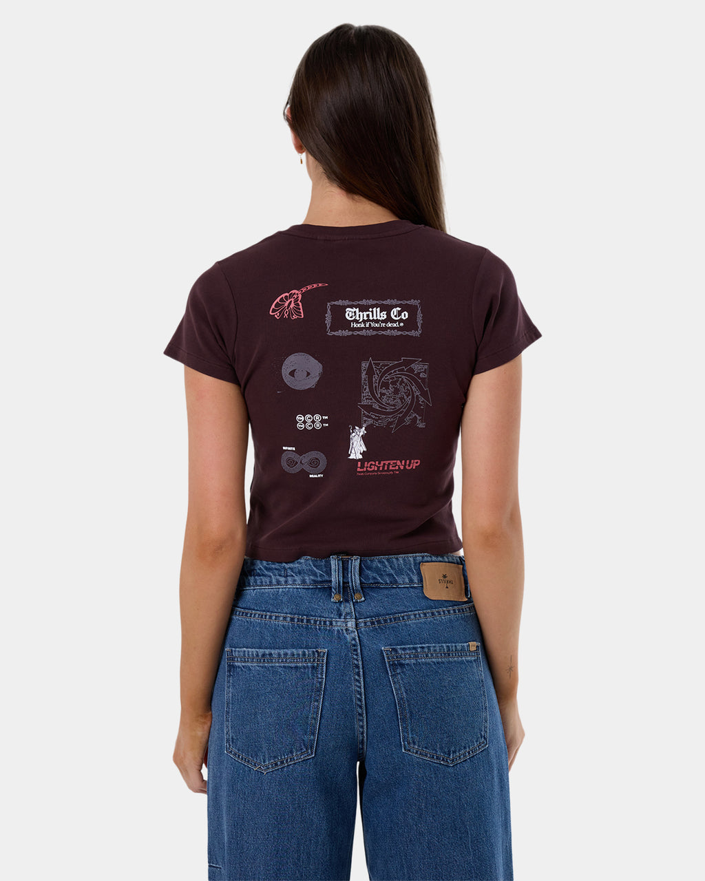Womens Lightern Up Mini T-Shirt