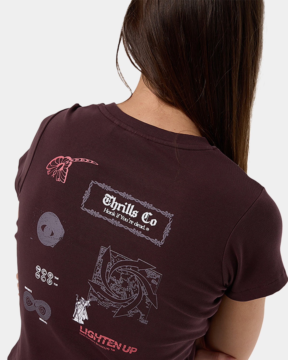 Womens Lightern Up Mini T-Shirt