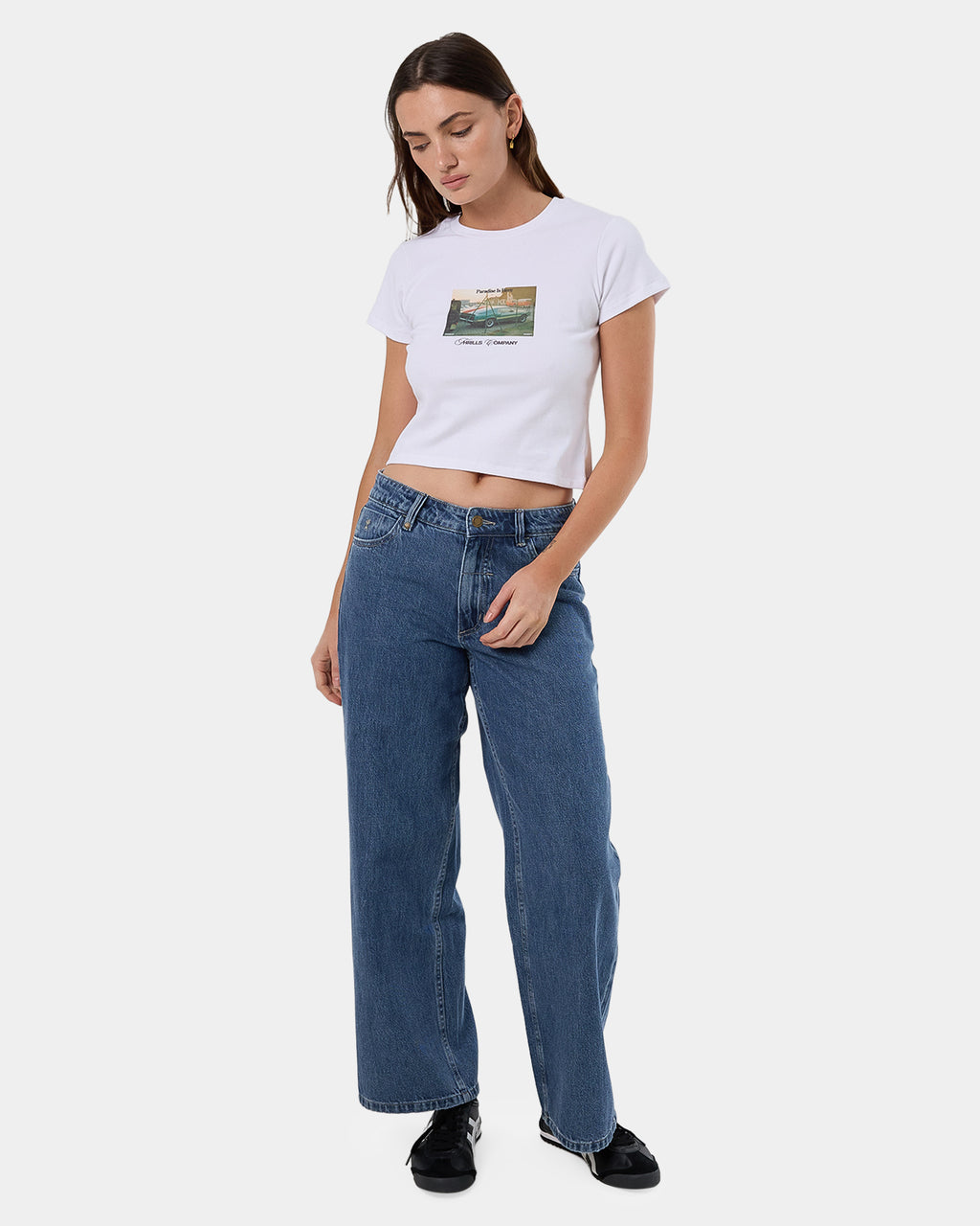 Womens Paradise Is Here Mini T-Shirt
