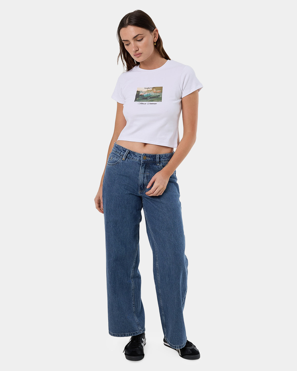 Womens Paradise Is Here Mini T-Shirt