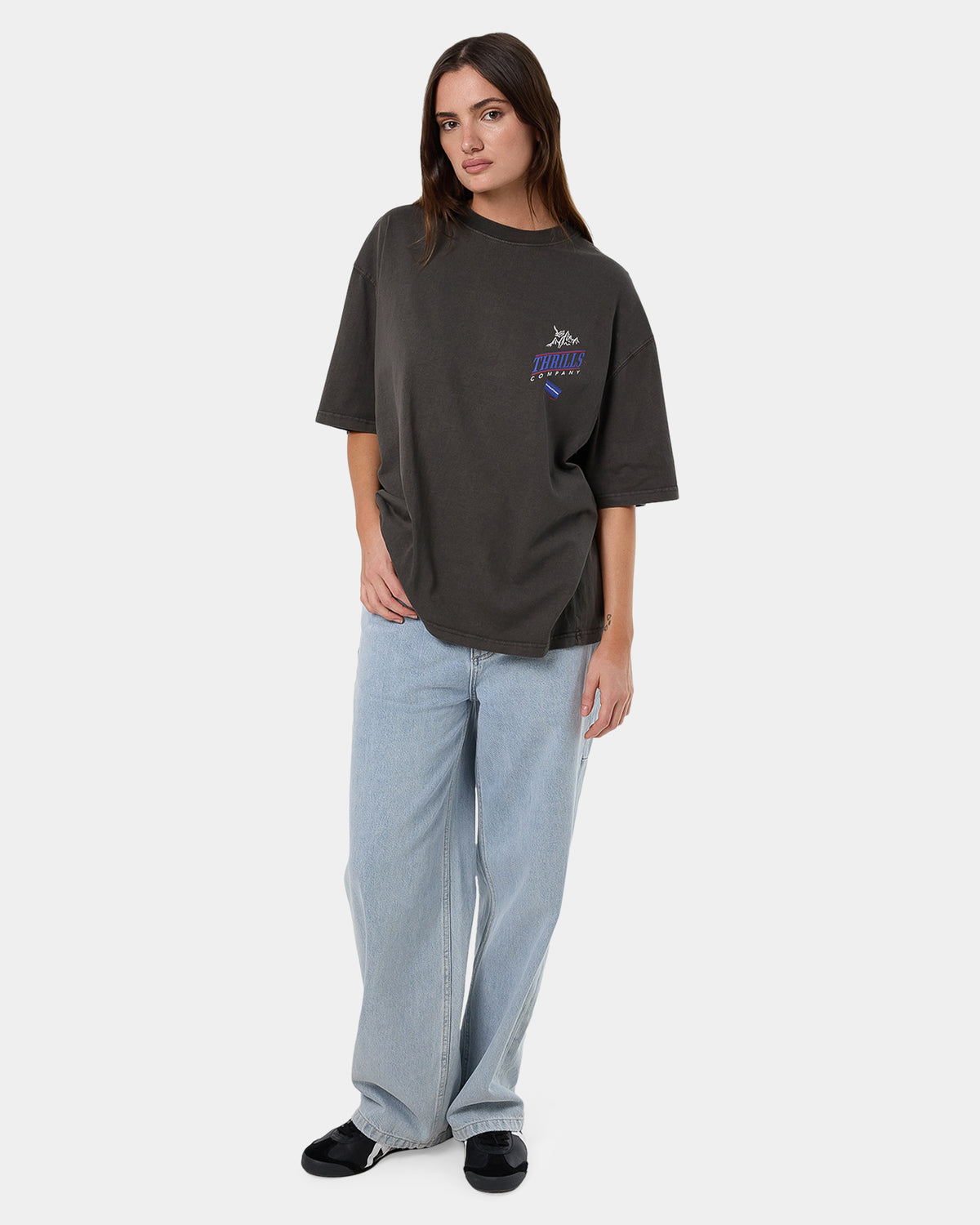 Womens When It Hits Your Lips Oversized T-Shirt
