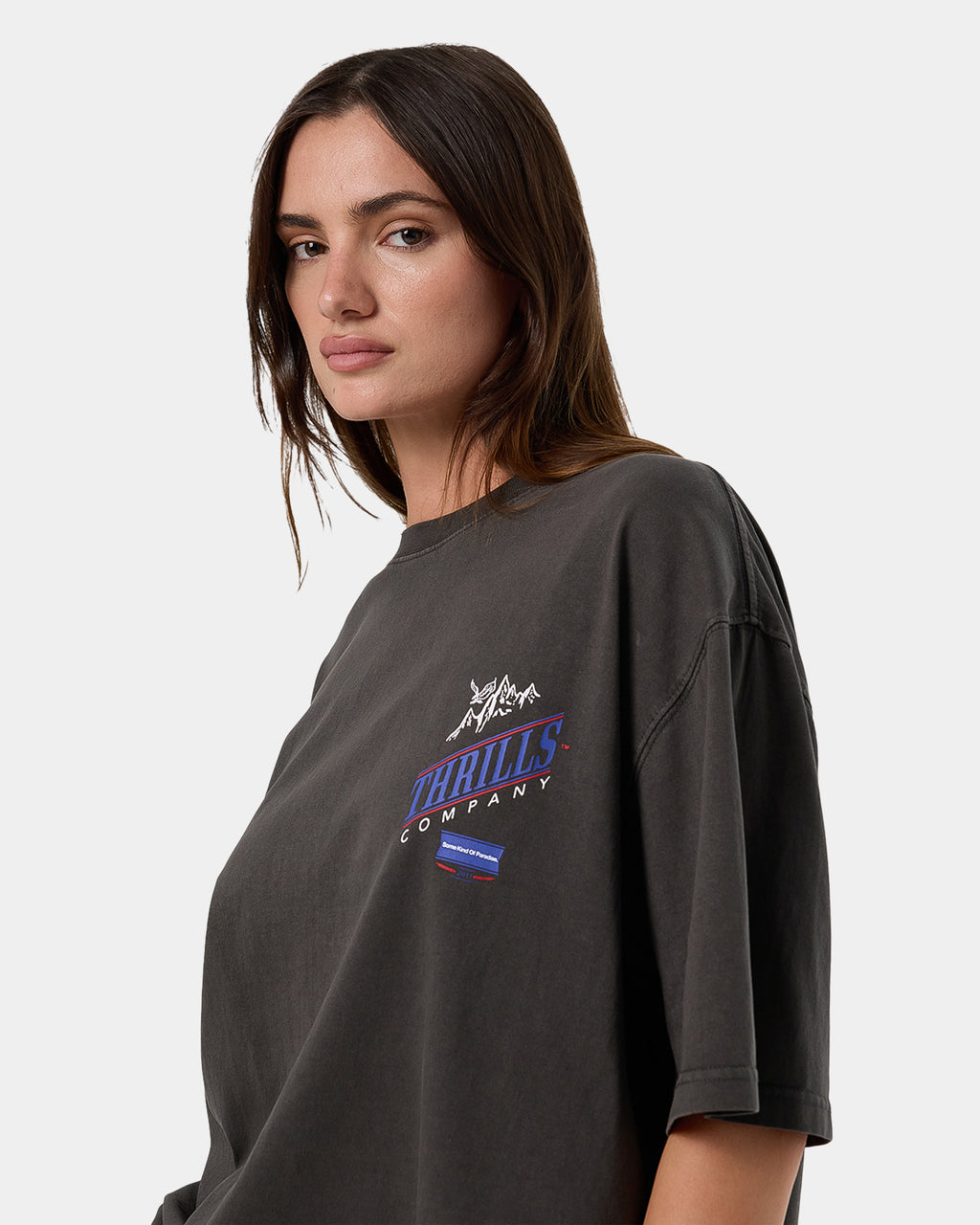 Womens When It Hits Your Lips Oversized T-Shirt