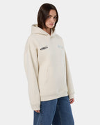 Womens Flower Trip Cocoon Panel Pullover Hoodie