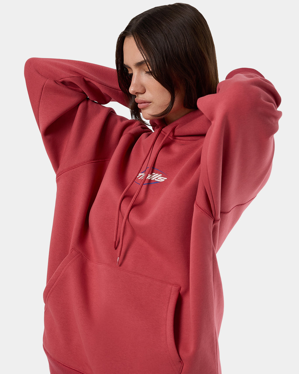 Womens Fortune Favours Raglan Pullover Hoodie