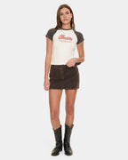 MAKE EM TOUGH RAGLAN CLUB TEE DWY