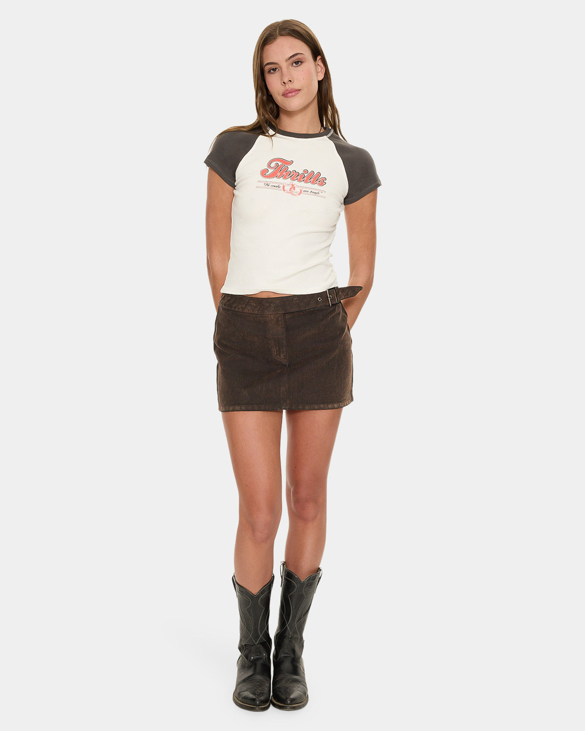 MAKE EM TOUGH RAGLAN CLUB TEE DWY