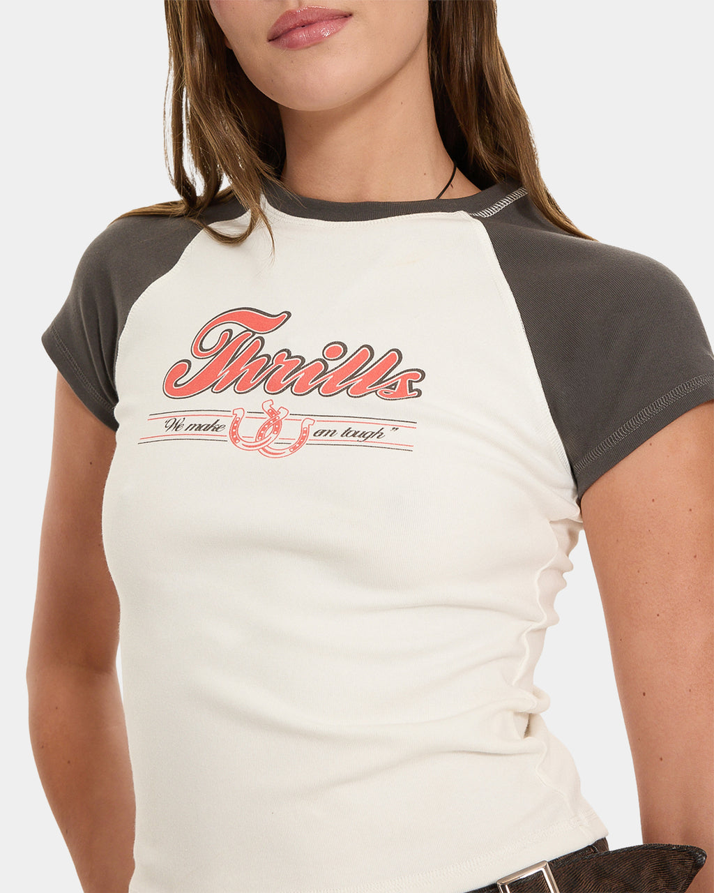 MAKE EM TOUGH RAGLAN CLUB TEE DWY
