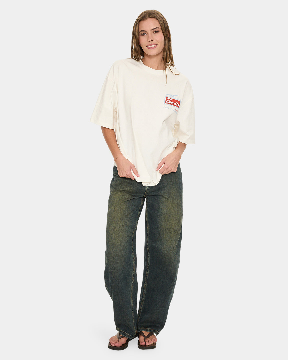 MAKE EM TOUGH OVERSIZED TEE DWY