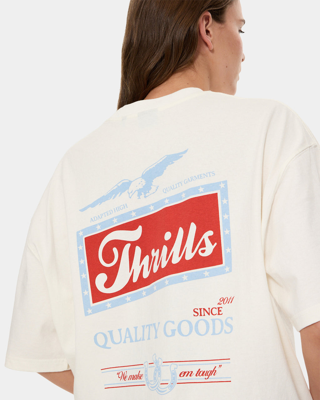 MAKE EM TOUGH OVERSIZED TEE DWY