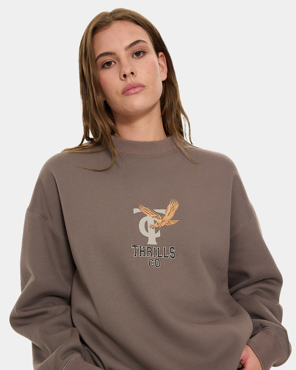 TAKE IT EASY SLOUCH CREW CLBA