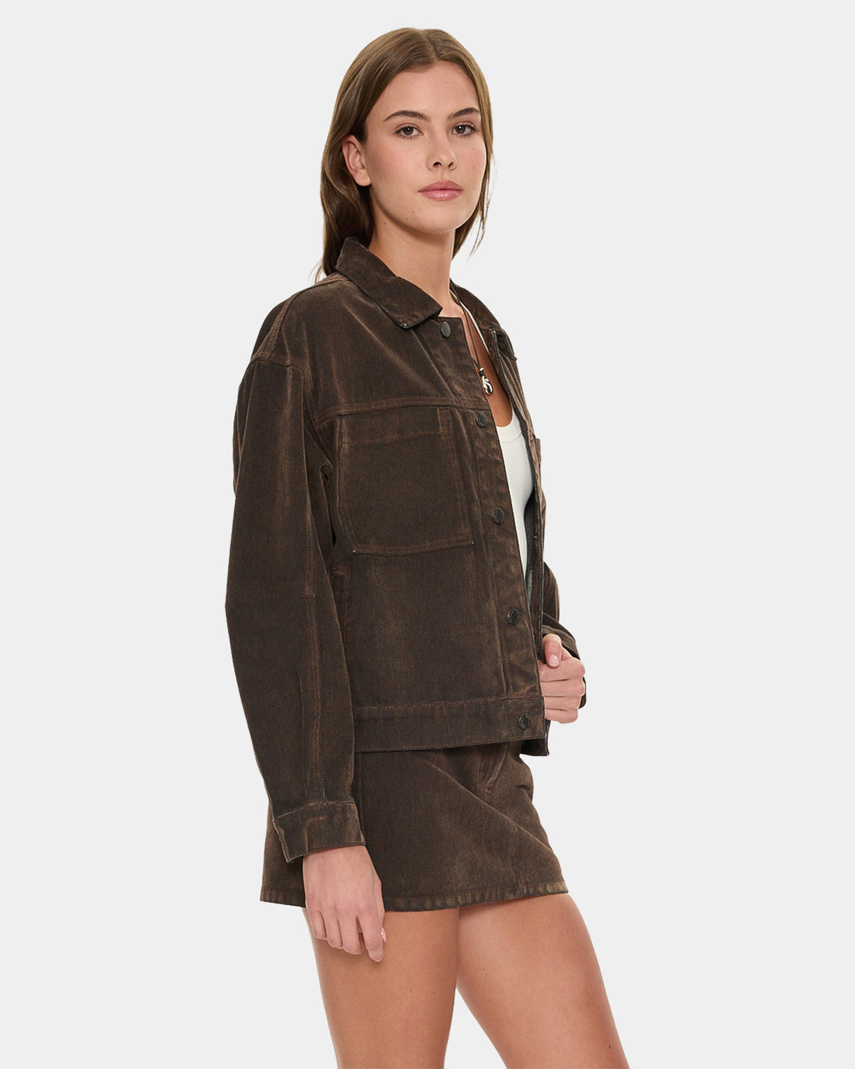 BAILEY FLOCKED JACKET 5DC