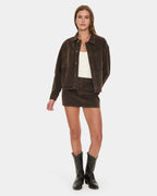BAILEY FLOCKED JACKET 5DC