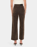 HOLLY HIGH RISE FLOCKED DENIM JEAN 5DC