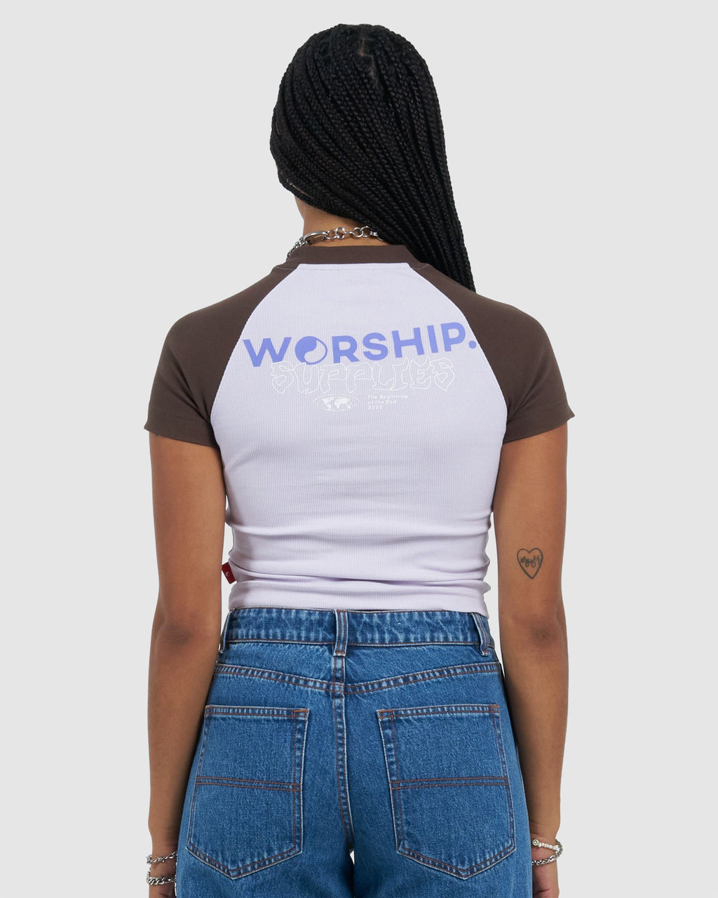 WOMENS OFFERINGS SLIM RAGLAN T-SHIRT