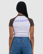 WOMENS OFFERINGS SLIM RAGLAN T-SHIRT