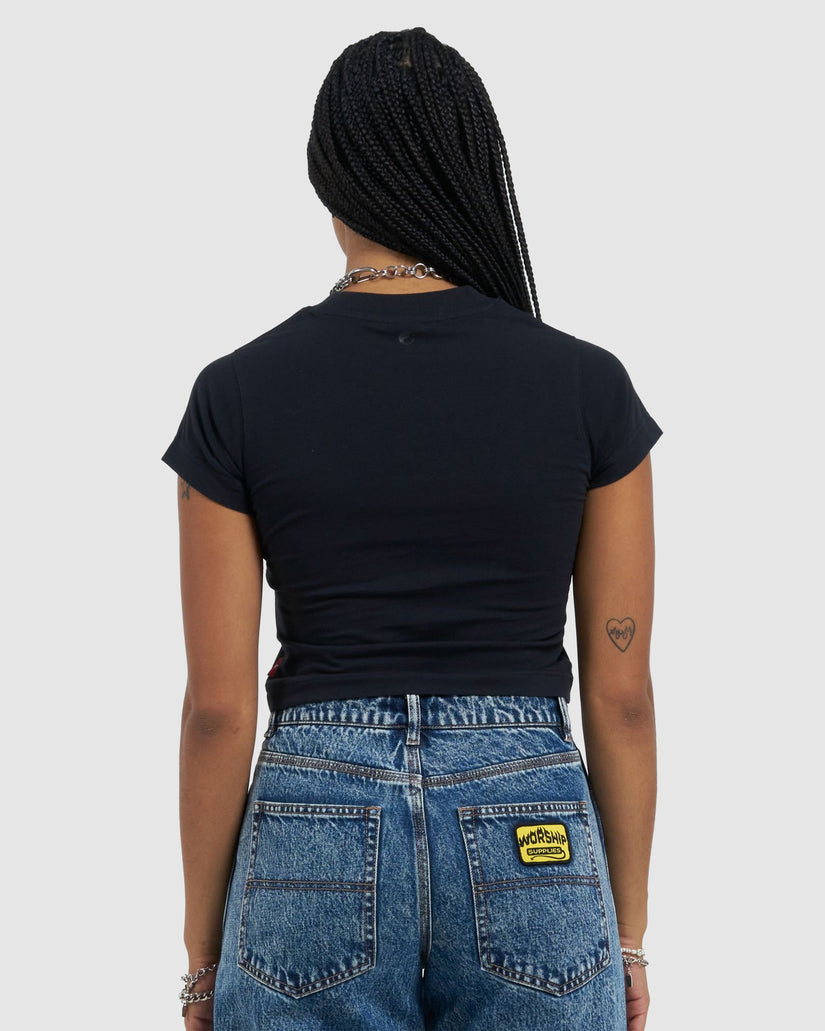 WOMENS REST STOP TEENY T-SHIRT