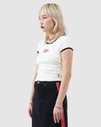 Womens Hot Plate Slim Ringer T-Shirt