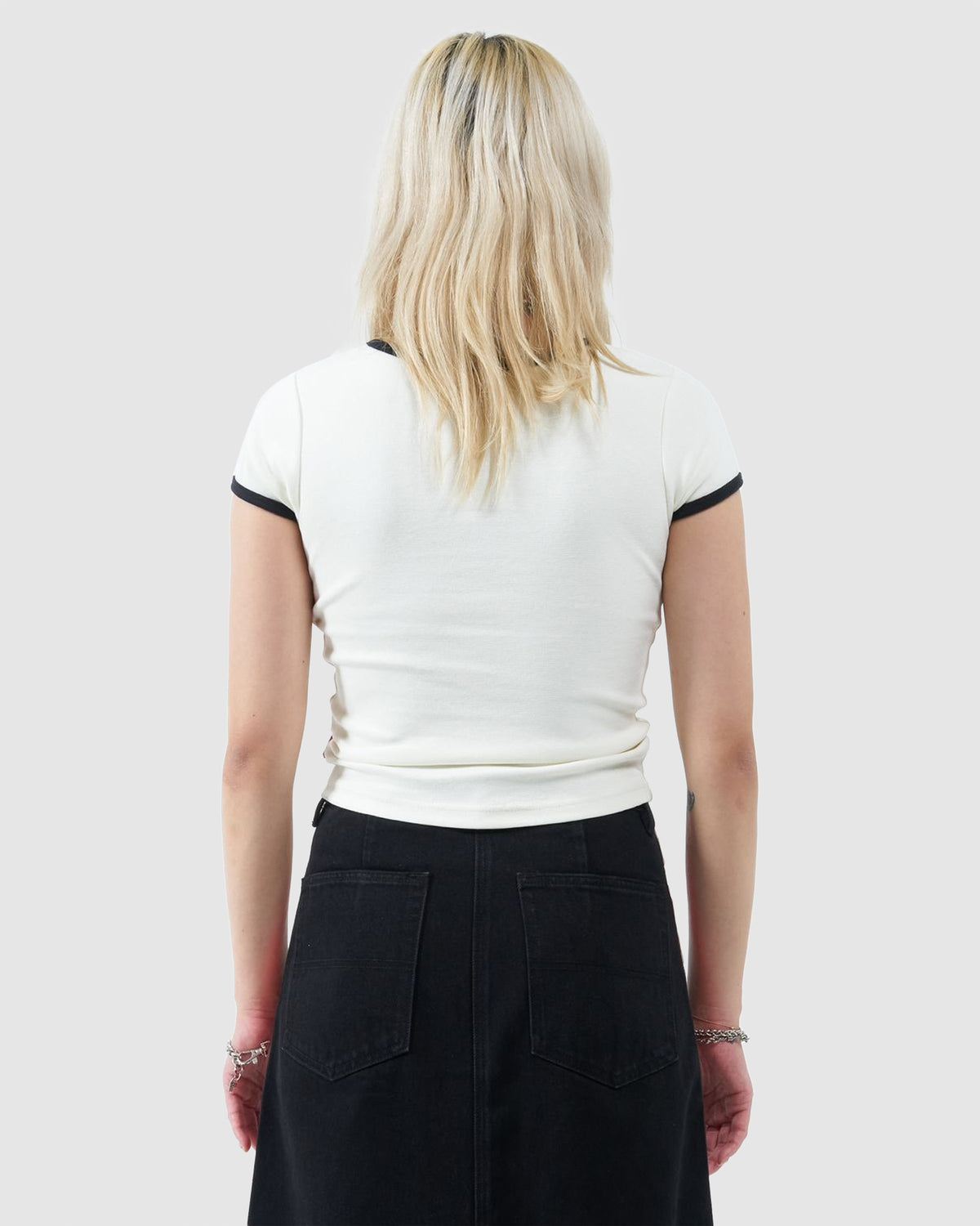 Womens Hot Plate Slim Ringer T-Shirt
