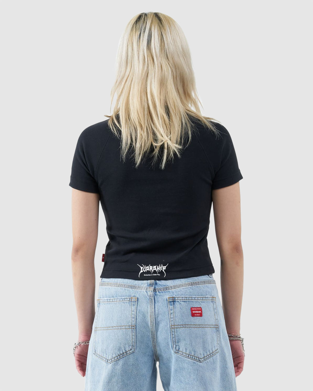 WOMENS CHILDS PLAY SLIM RAGLAN T-SHIRT