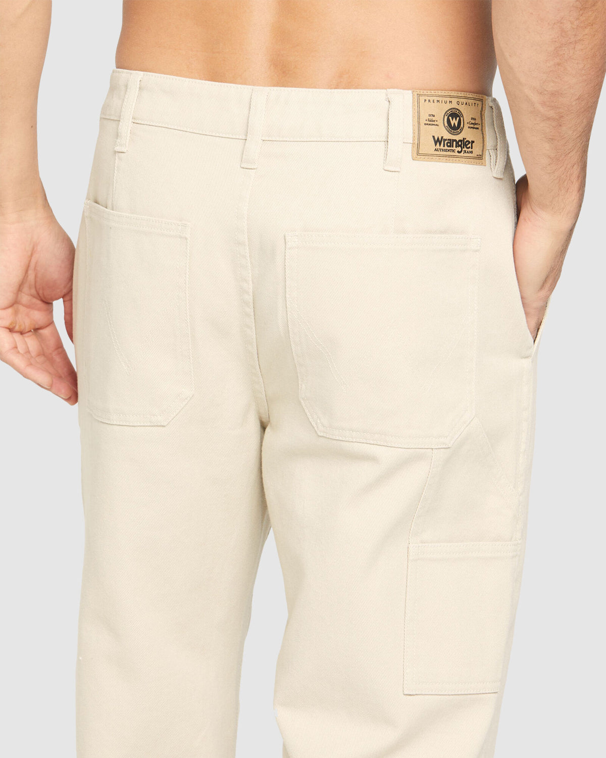 MENS SLACKER CARPENTER PANT BARLEY