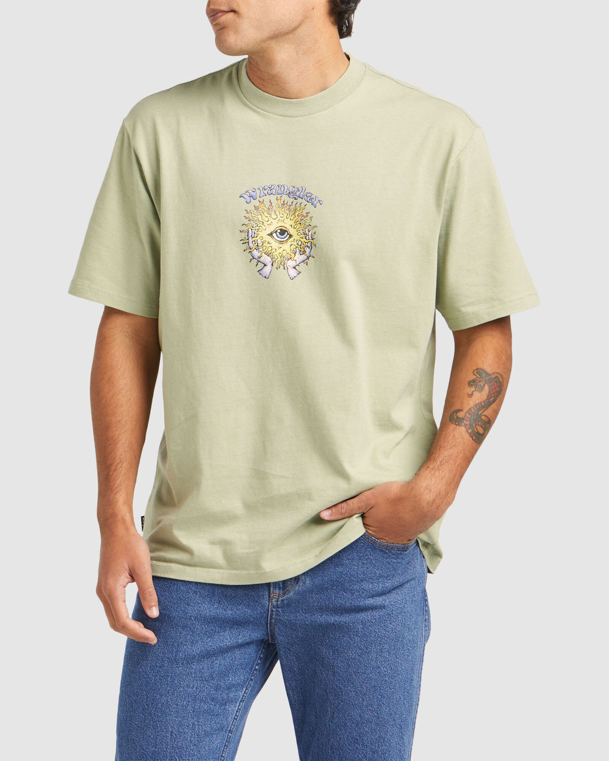 MENS SUN ORB SLACKER T-SHIRT