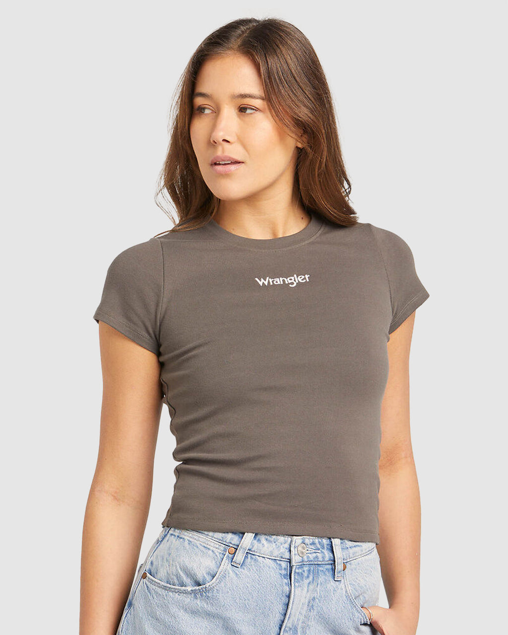 WOMENS STAPLE RIB TANK SLATE