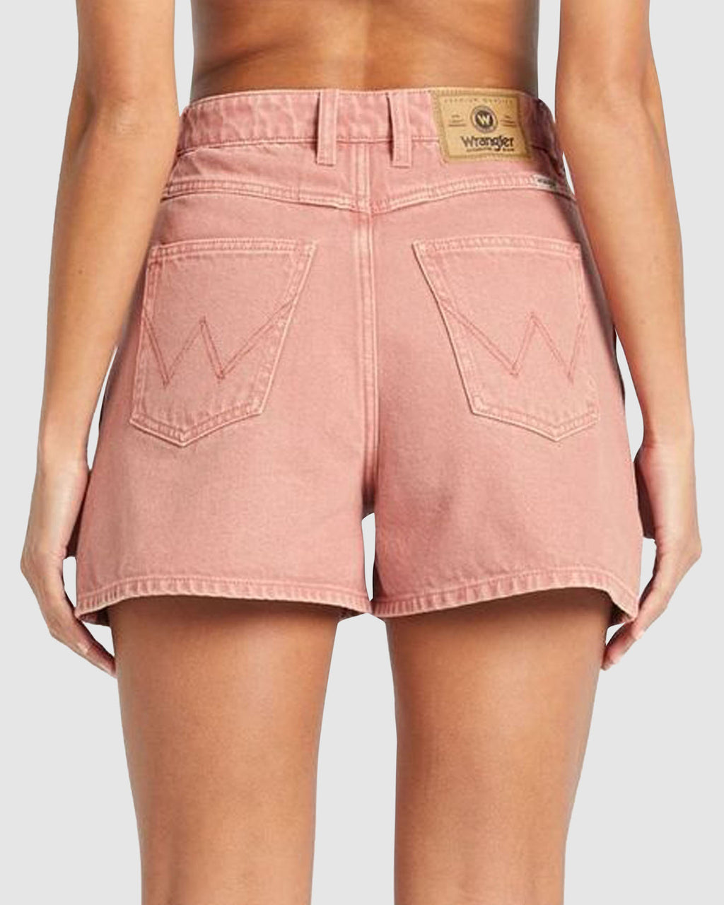 WOMENS HI BELLS SHORT FADED CLAY
