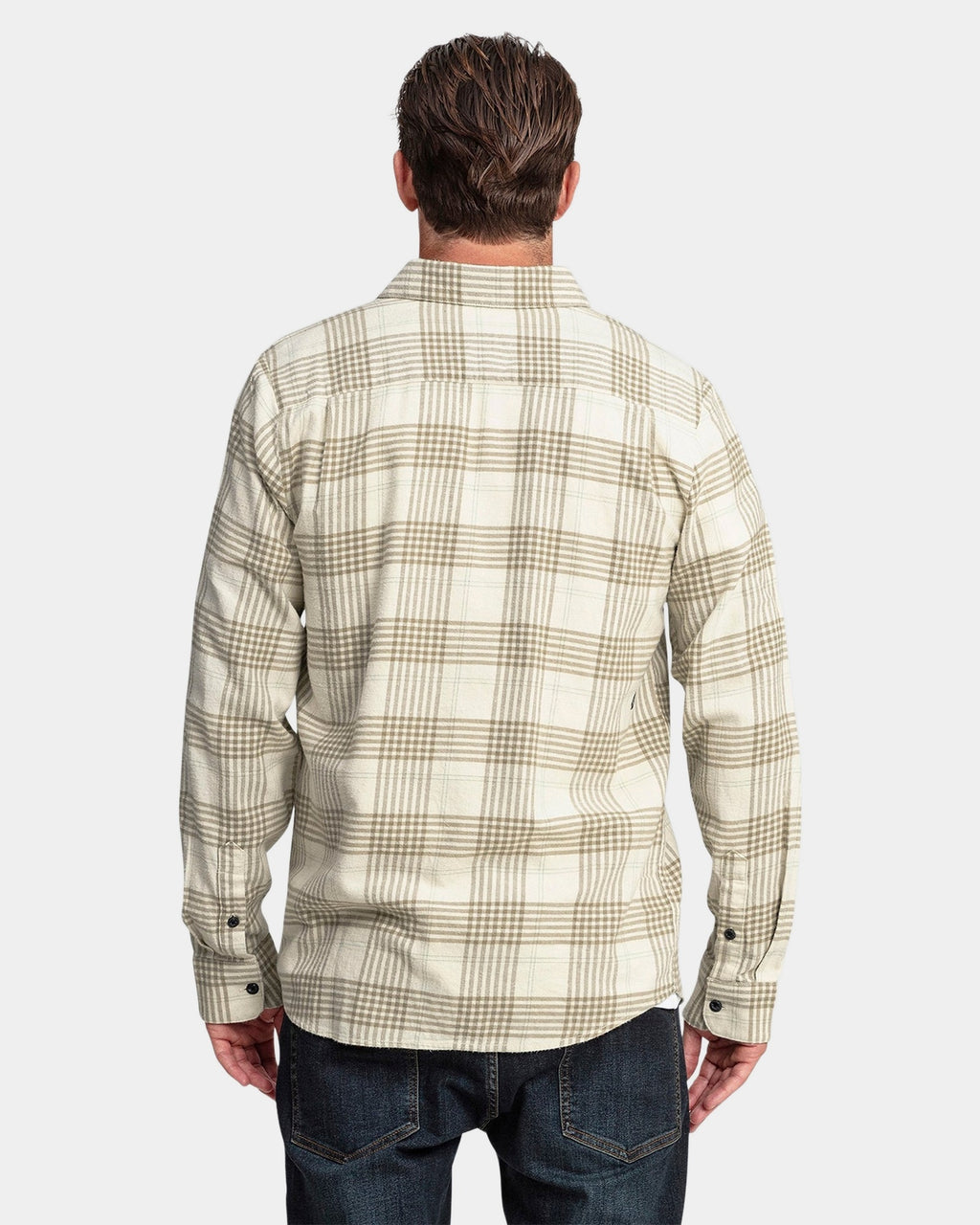 Mens Caden Plaid Long Sleeve Shirt