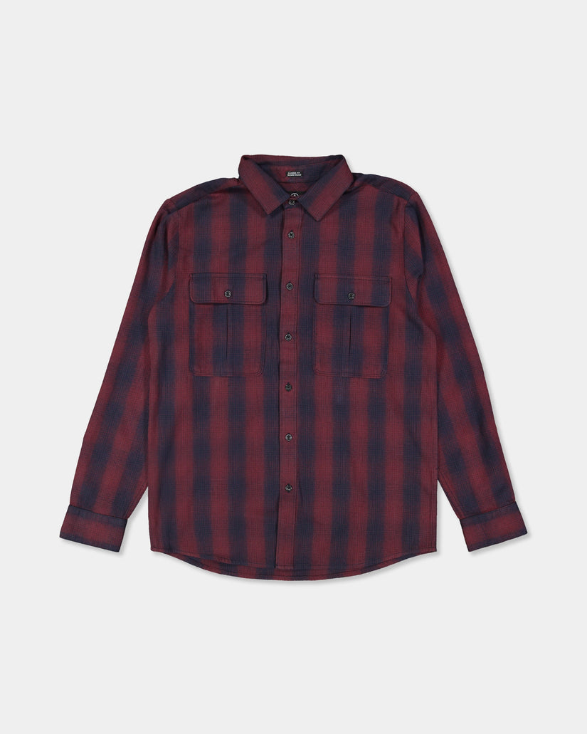 Mens Shadowstone Flannel Long Sleeve Shirt