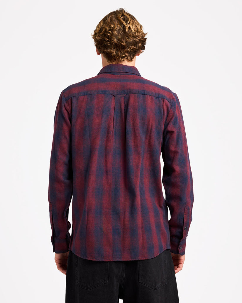 Mens Shadowstone Flannel Long Sleeve Shirt