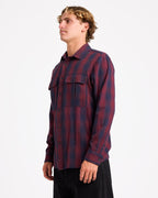 Mens Shadowstone Flannel Long Sleeve Shirt