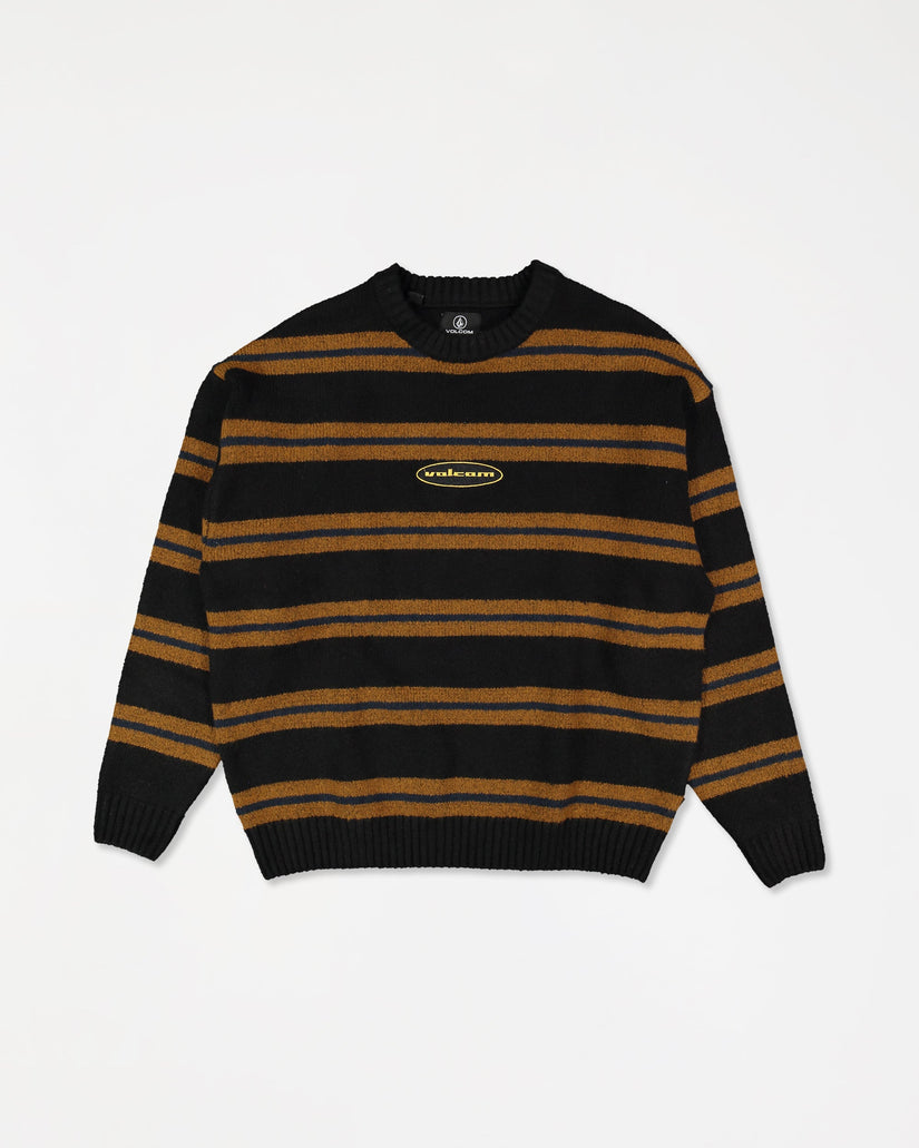 Mens Striperstand Crew Neck