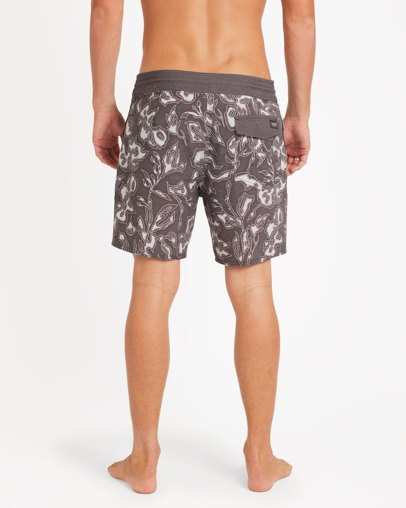 Mens Psych Cotton Stretch Stoney 17" Boardshort