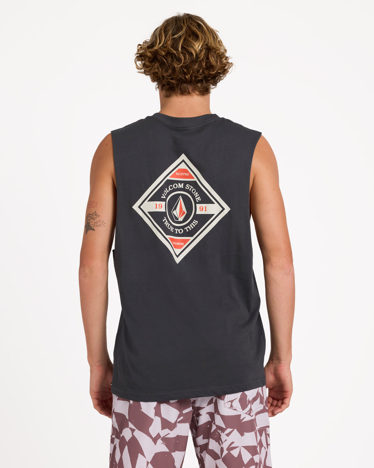Mens Square Peg Muscle Shirt