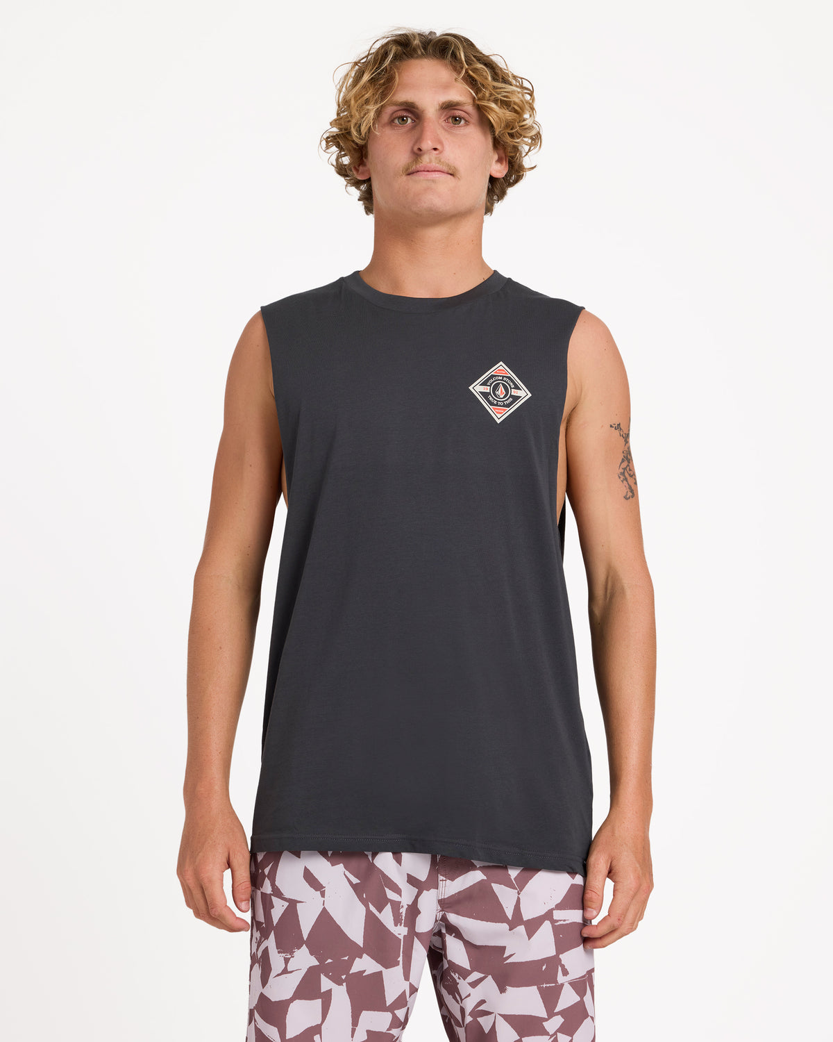 Mens Square Peg Muscle Shirt