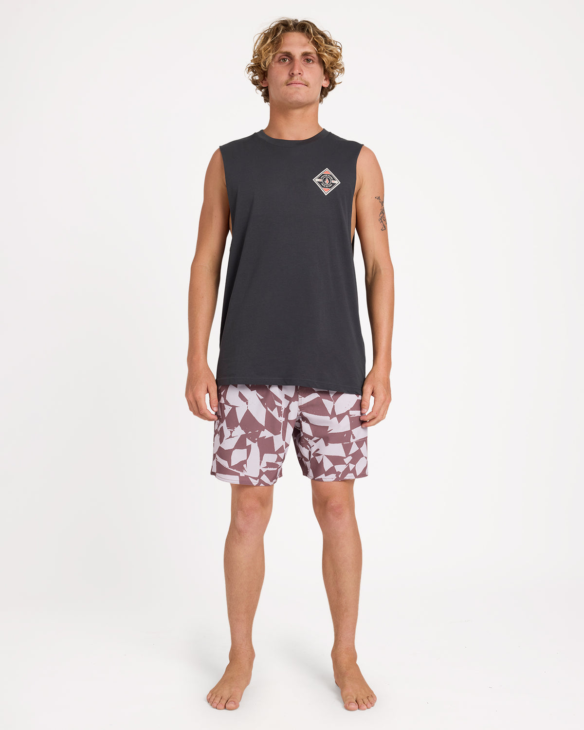 Mens Square Peg Muscle Shirt