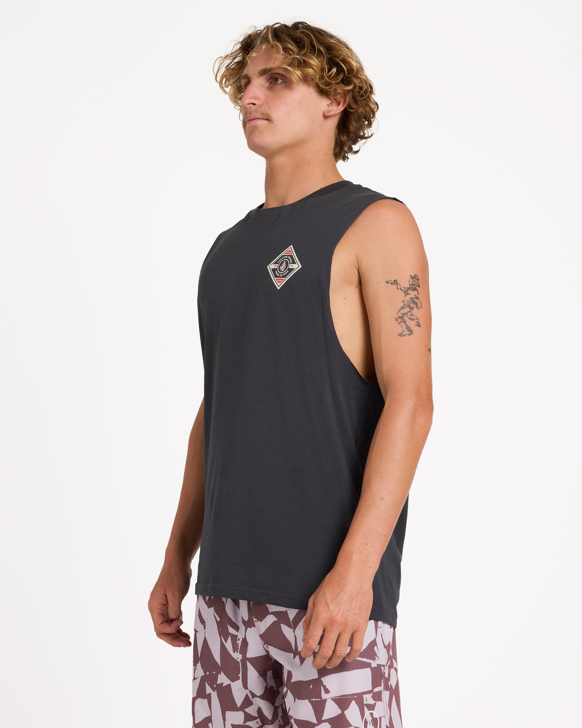 Mens Square Peg Muscle Shirt