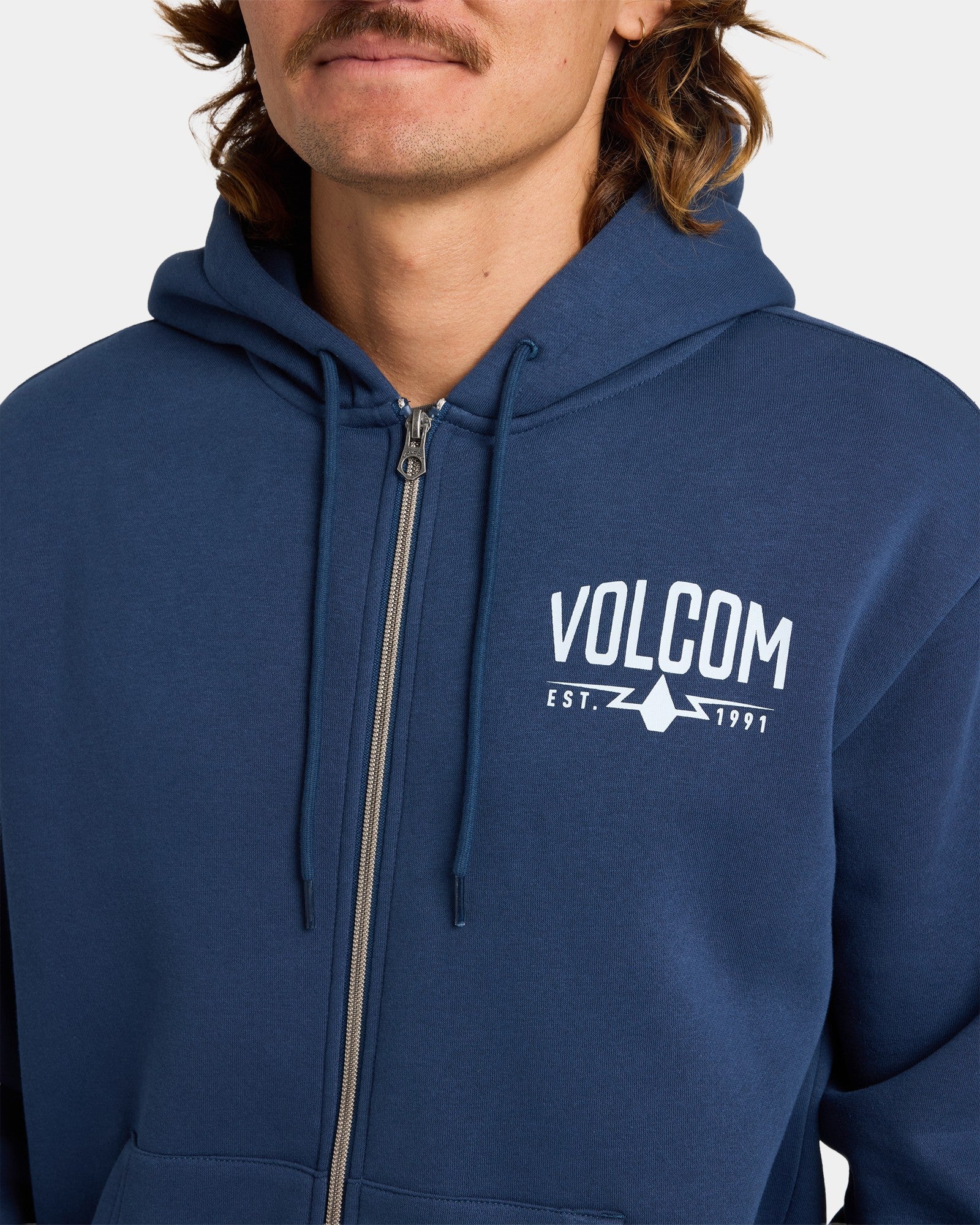 Mens Roundabout Zip Up Hoodie