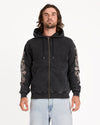 Mens Die By The Stone Zip Up Hoodie