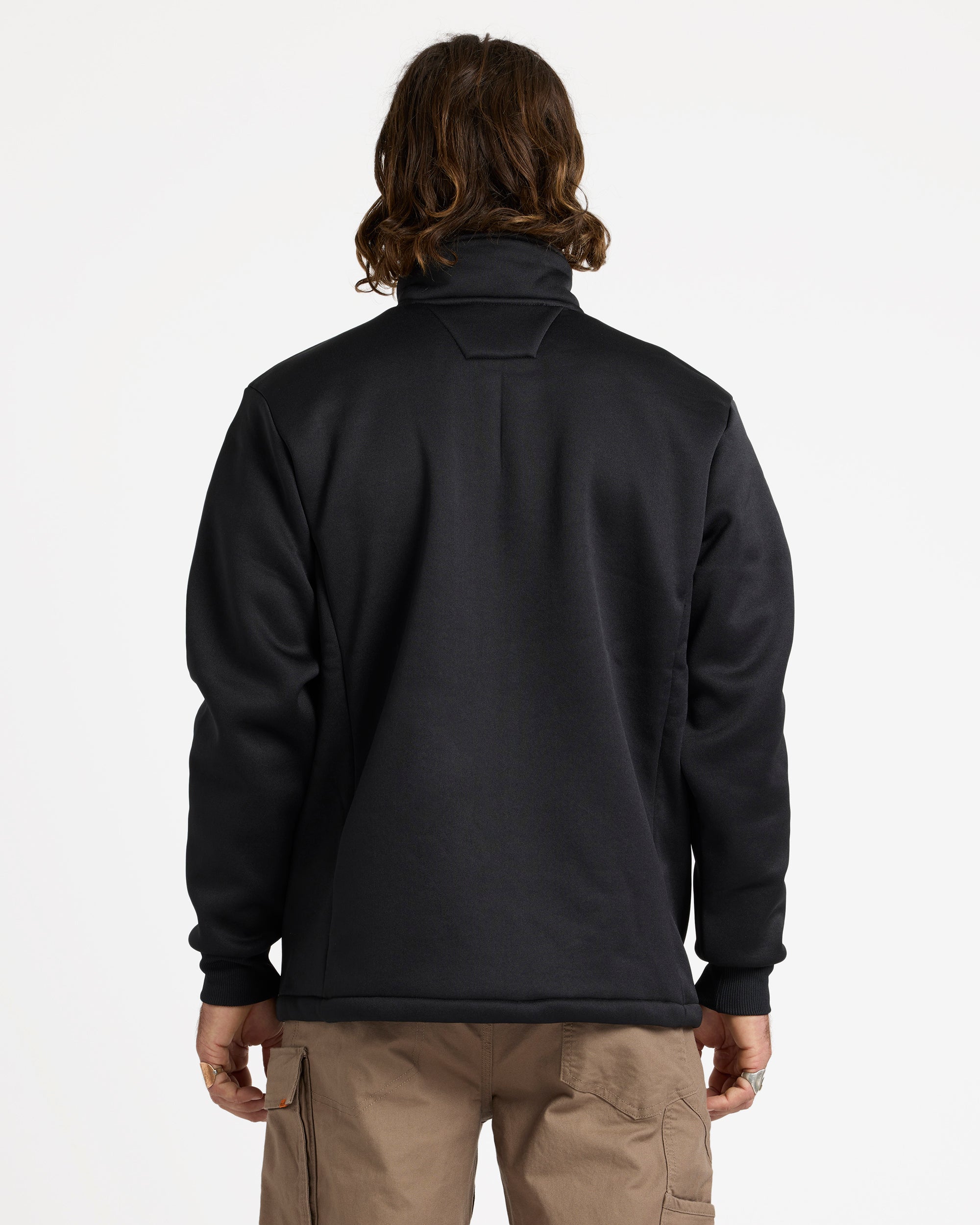 Mens Workwear Bonded Fleece Jacket