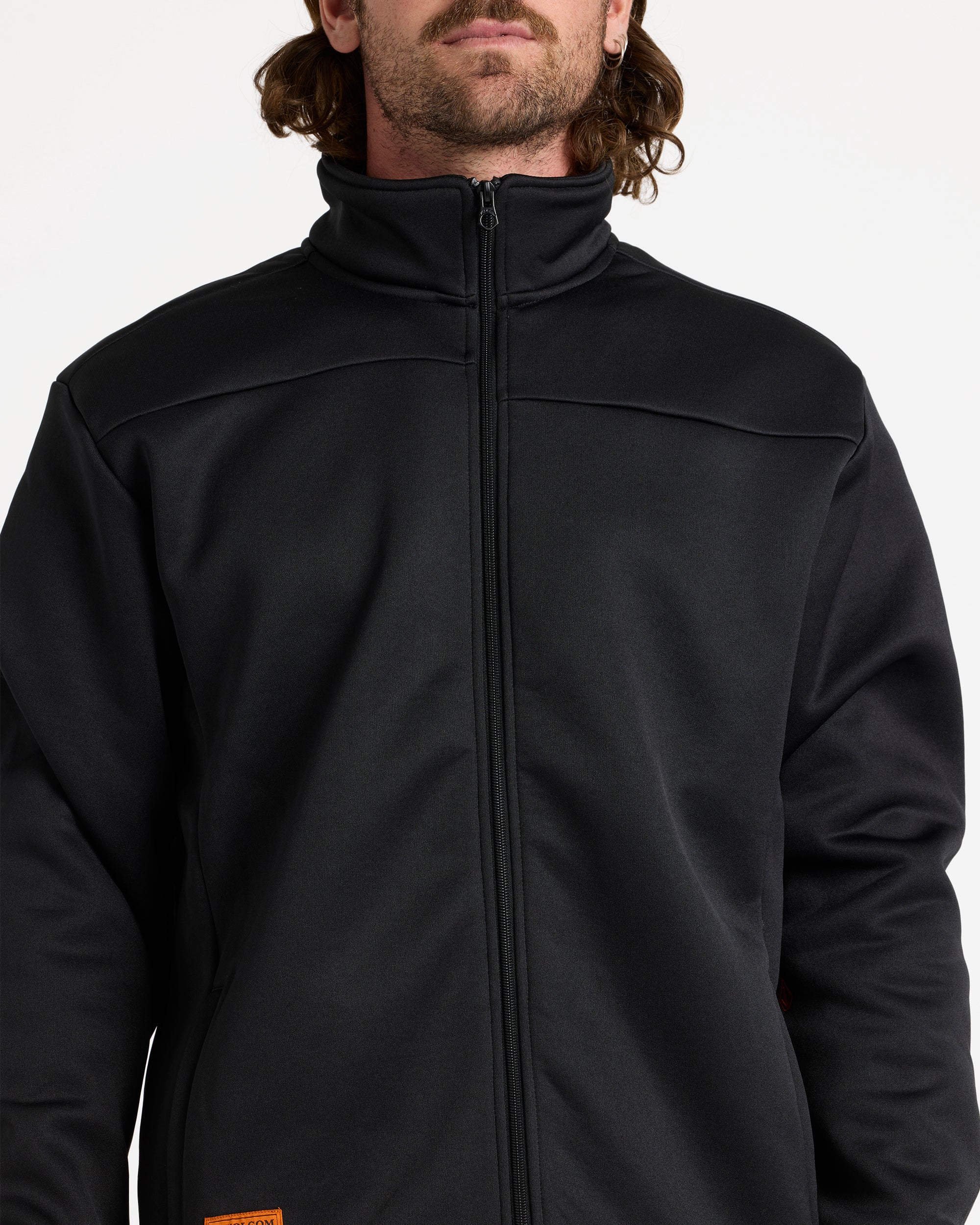 Mens Workwear Bonded Fleece Jacket