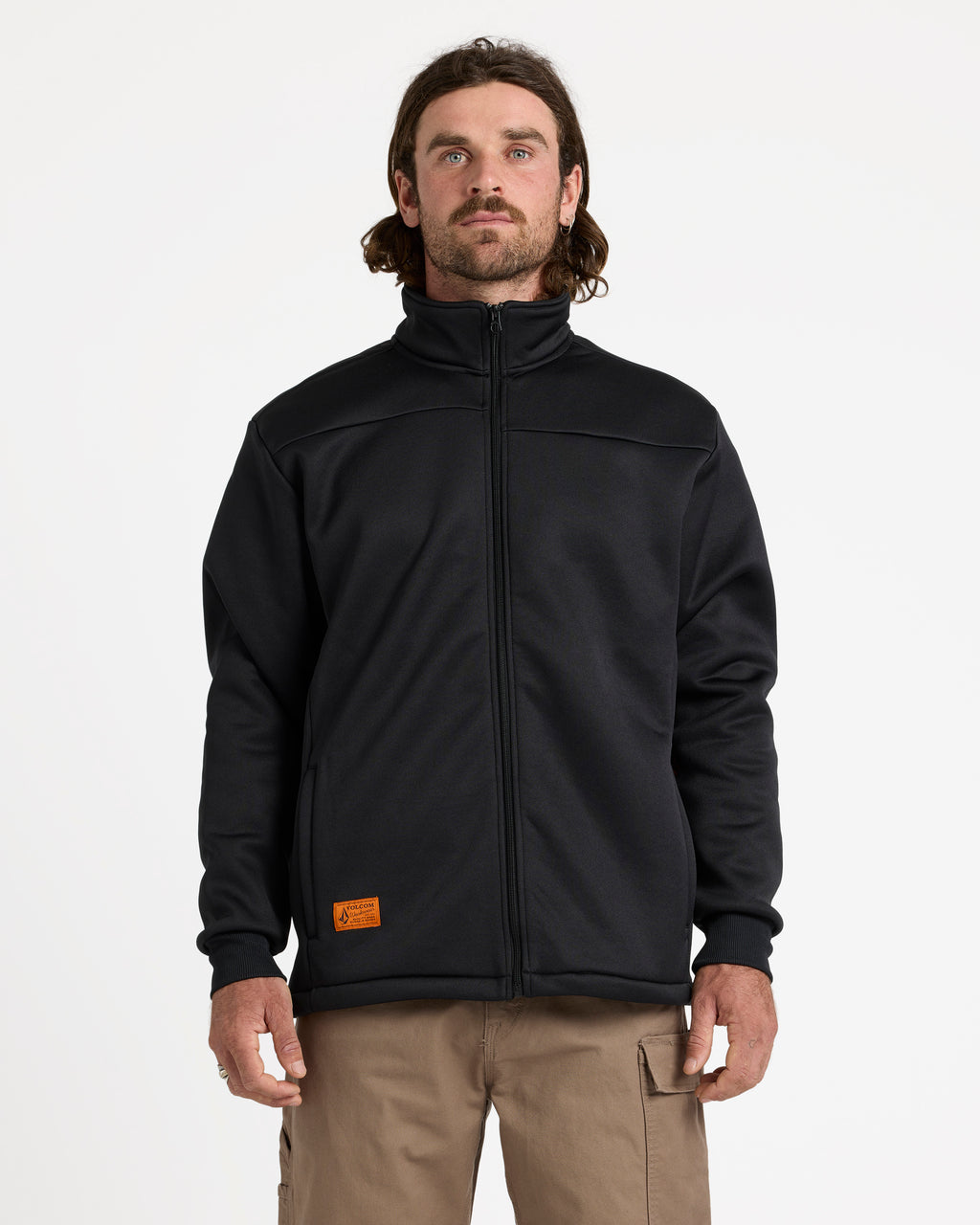 Mens Workwear Bonded Fleece Jacket