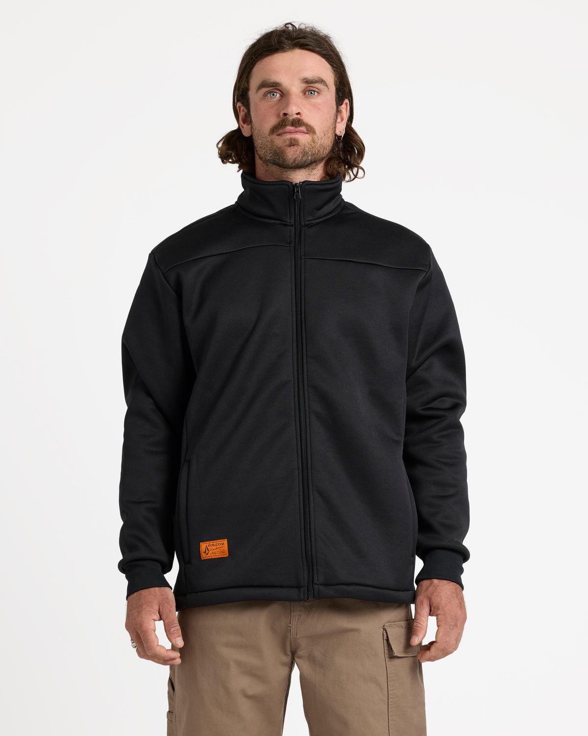Mens Workwear Bonded Fleece Jacket