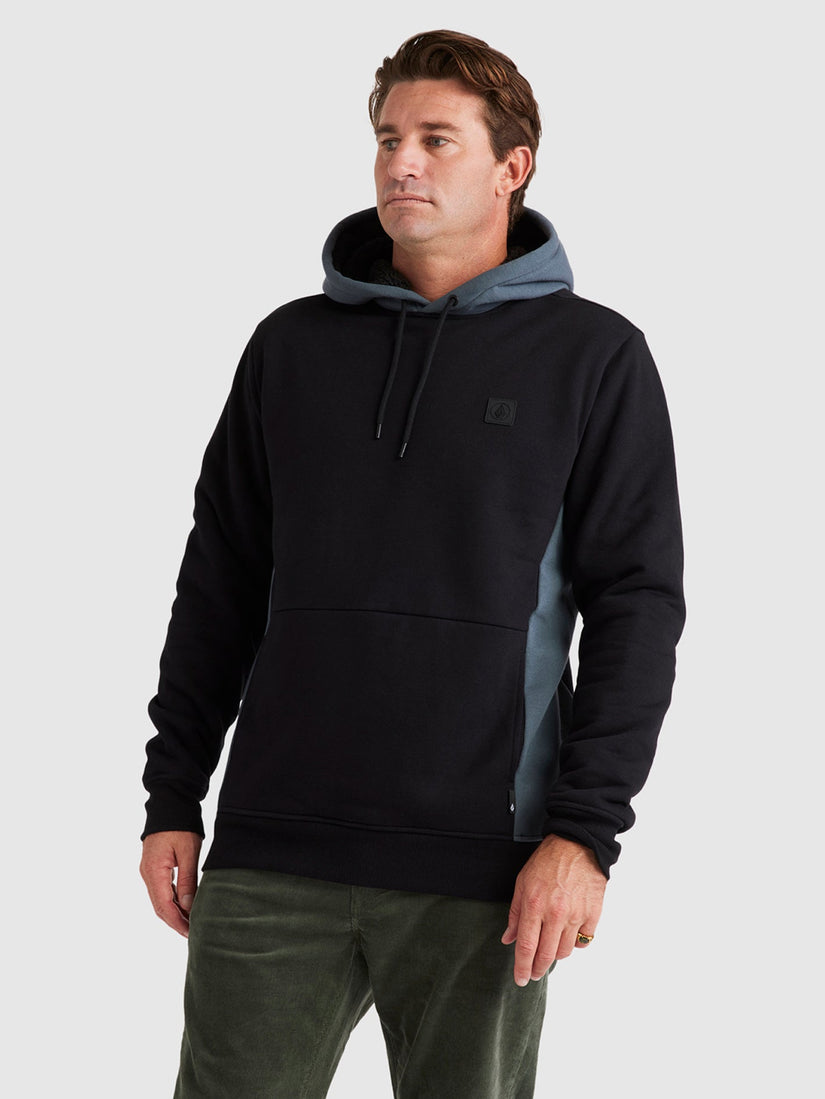 Mens Single Stone Lined Pullover Hoodie