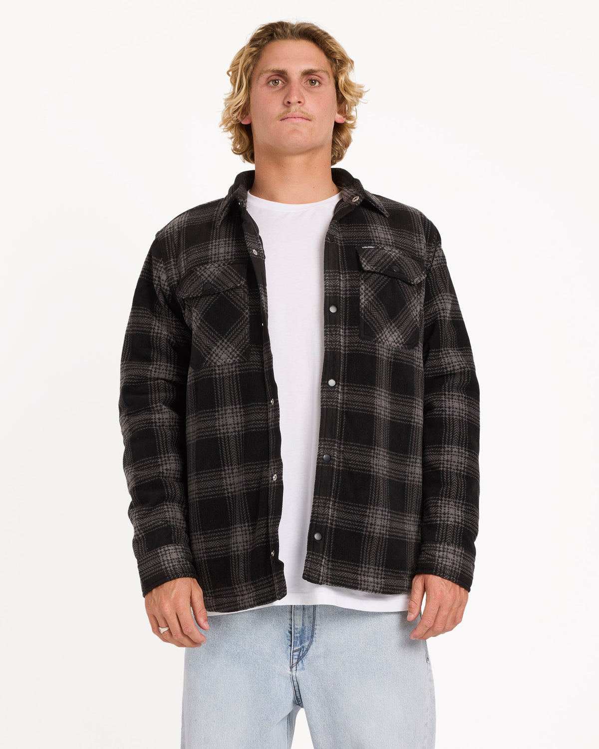Mens Bowered Shacket